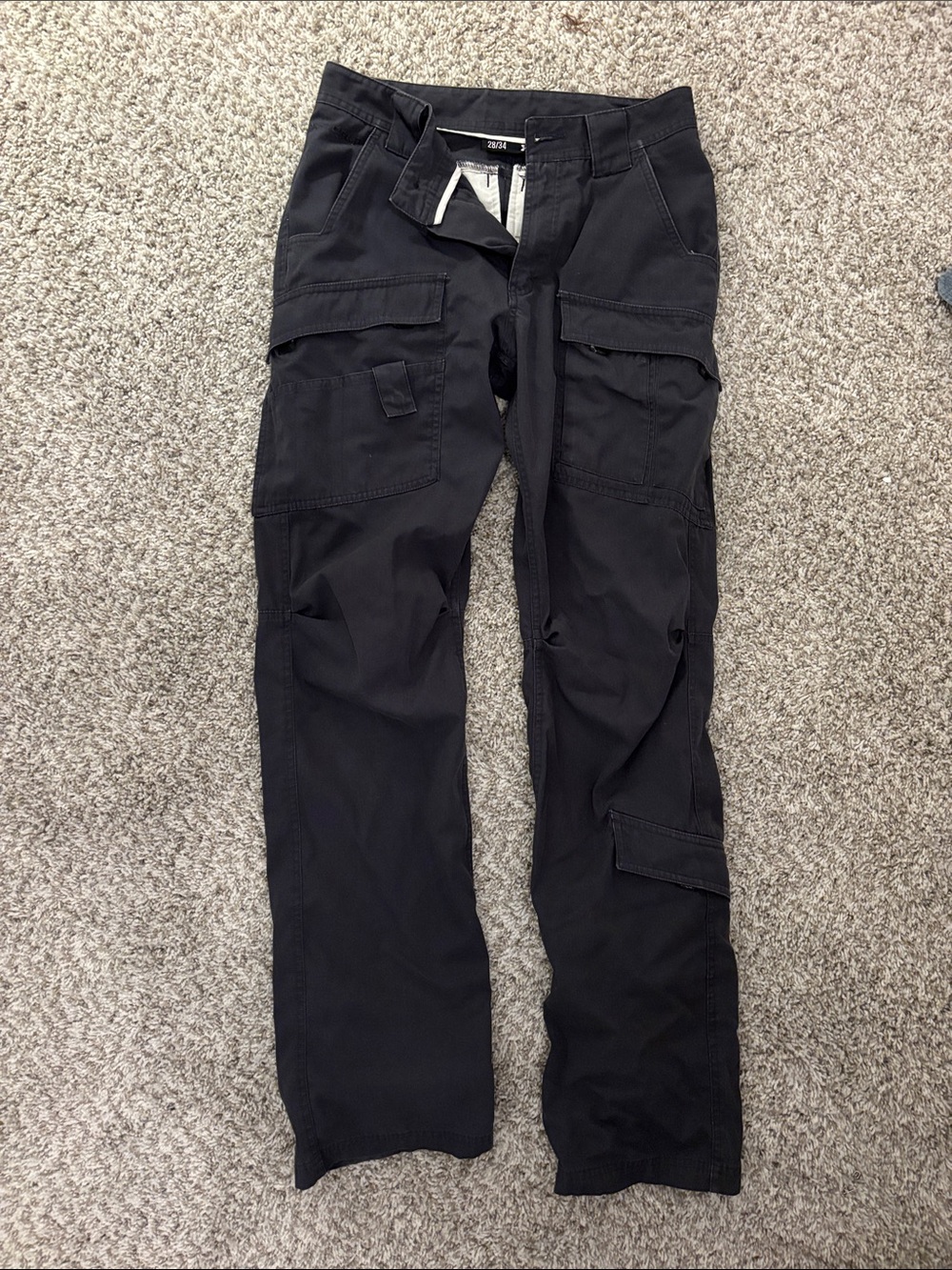 Under Armour Men's Black Tactical Cargo Pants